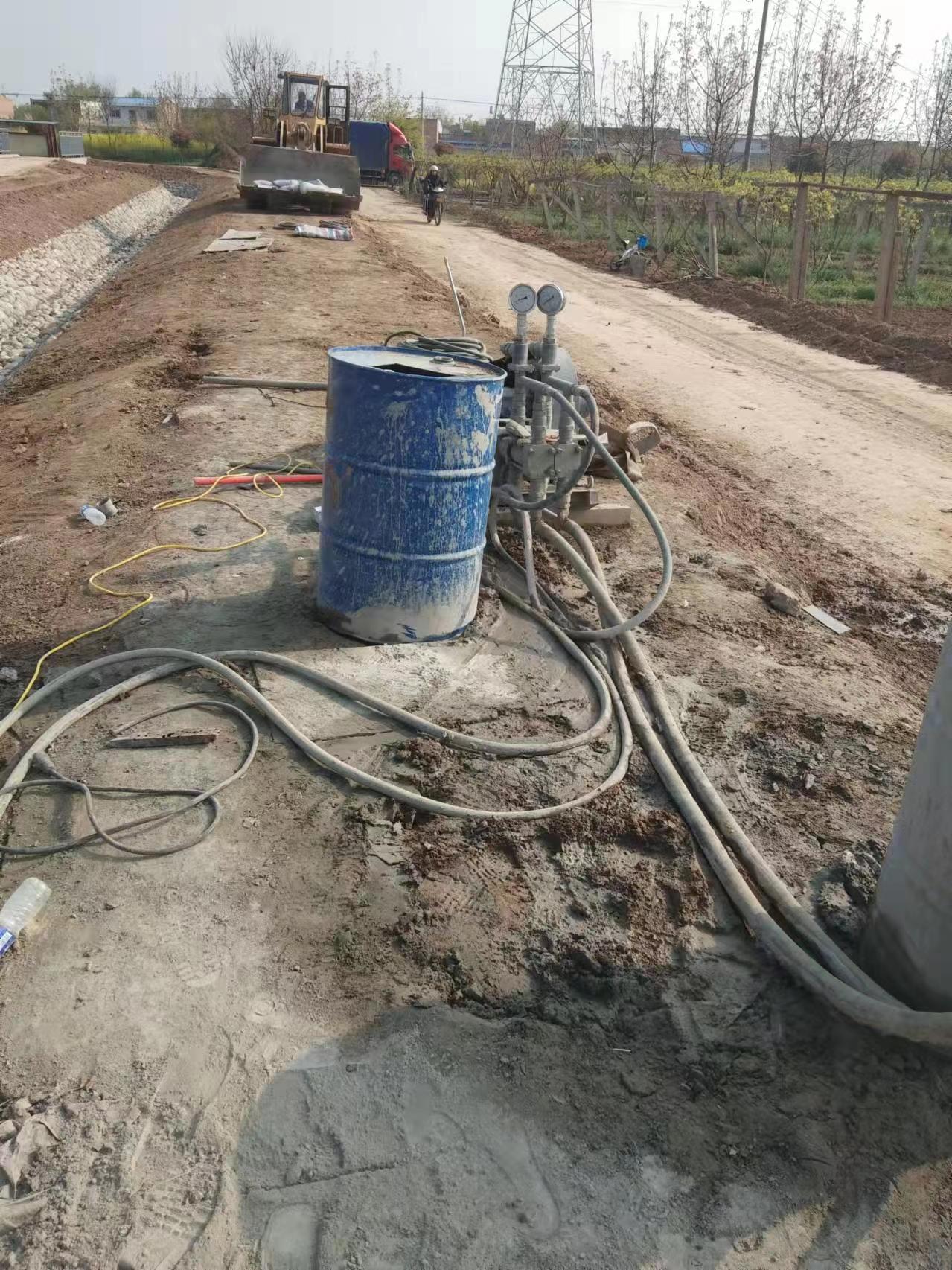 石河镇双液注浆