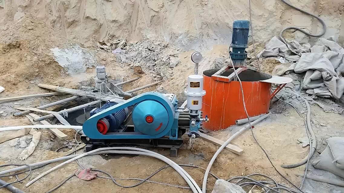 石河镇顶管注浆