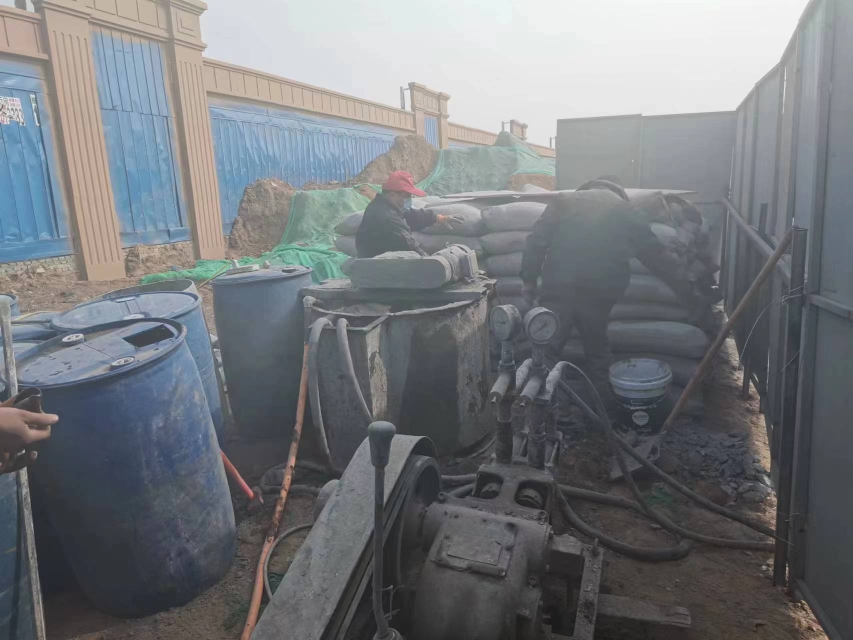 石河镇房屋下沉注浆