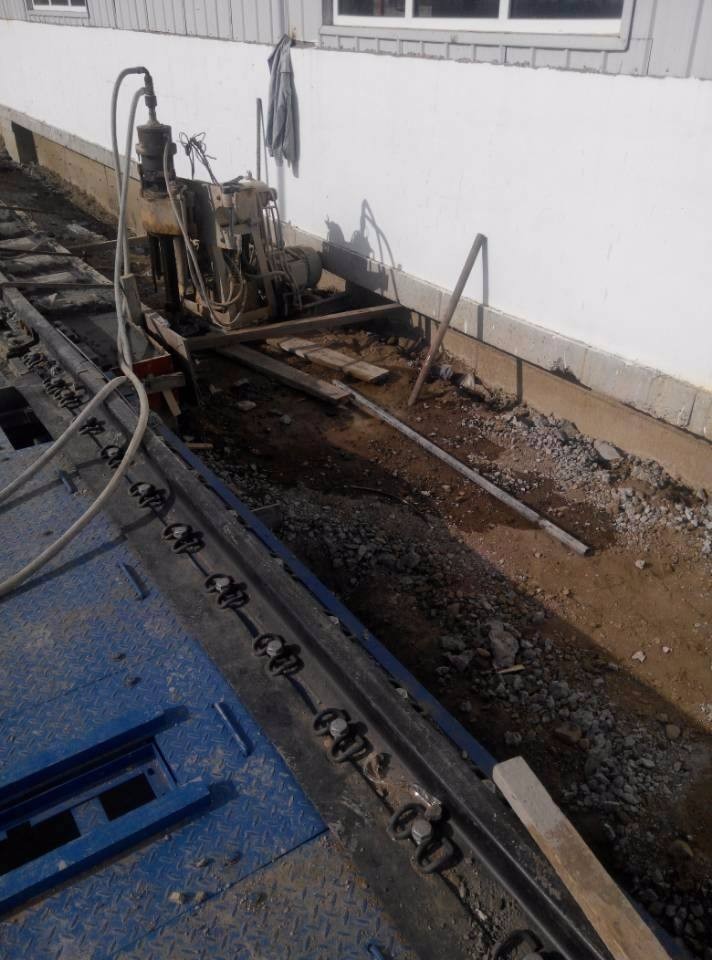 石河镇注浆治理铁路高路基沉陷病害